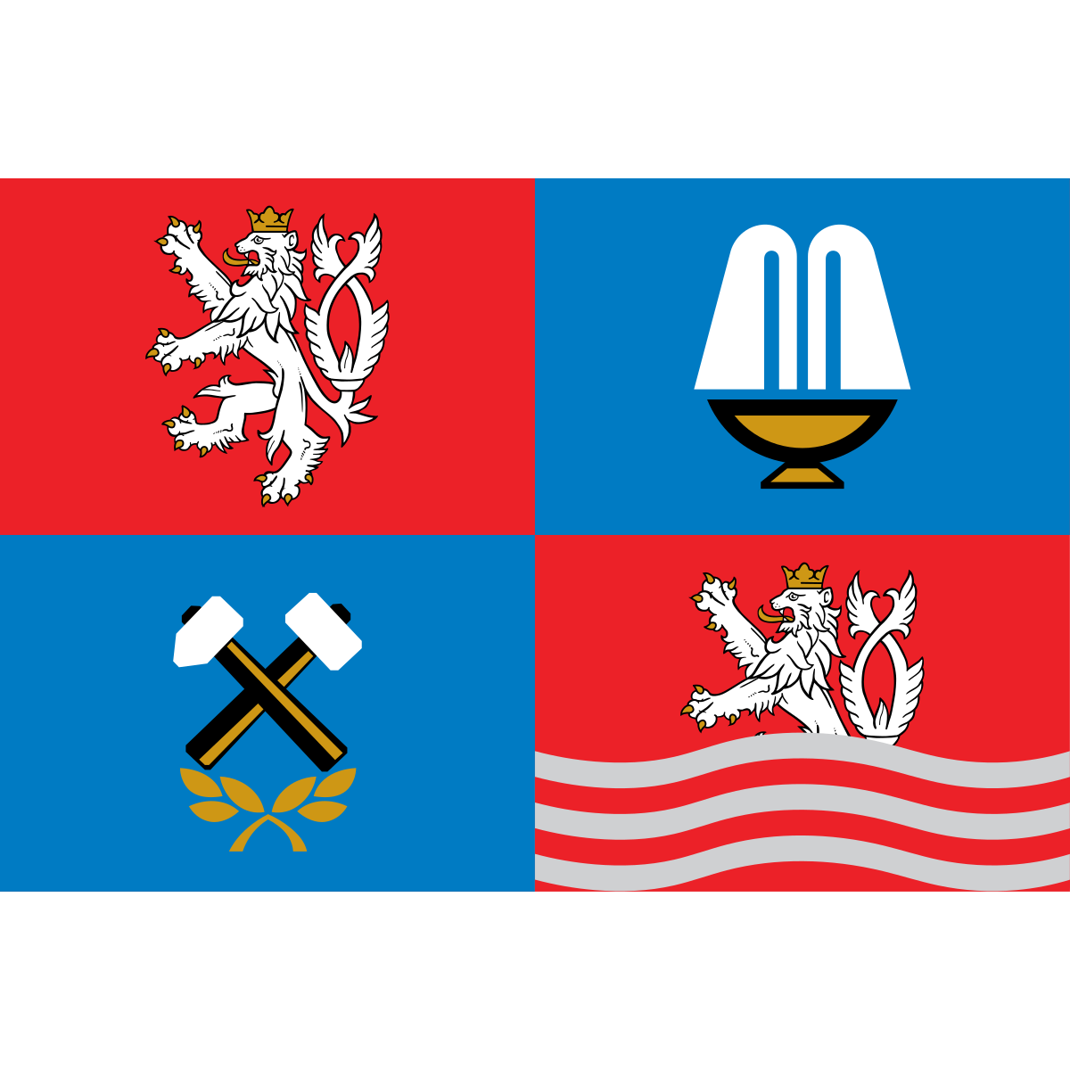 Vlajka kraje Karlovarský kraj