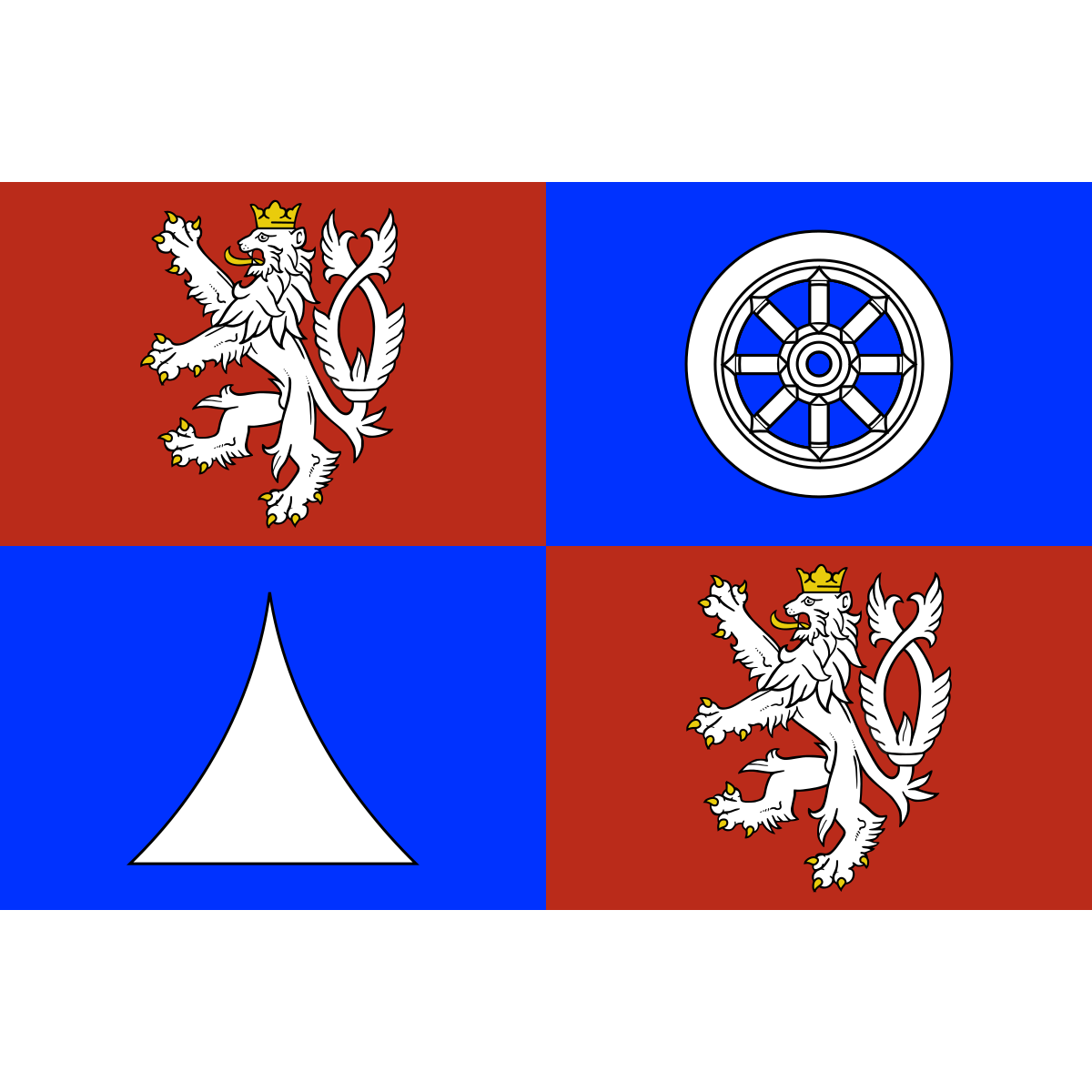 Vlajka kraje Liberecký kraj