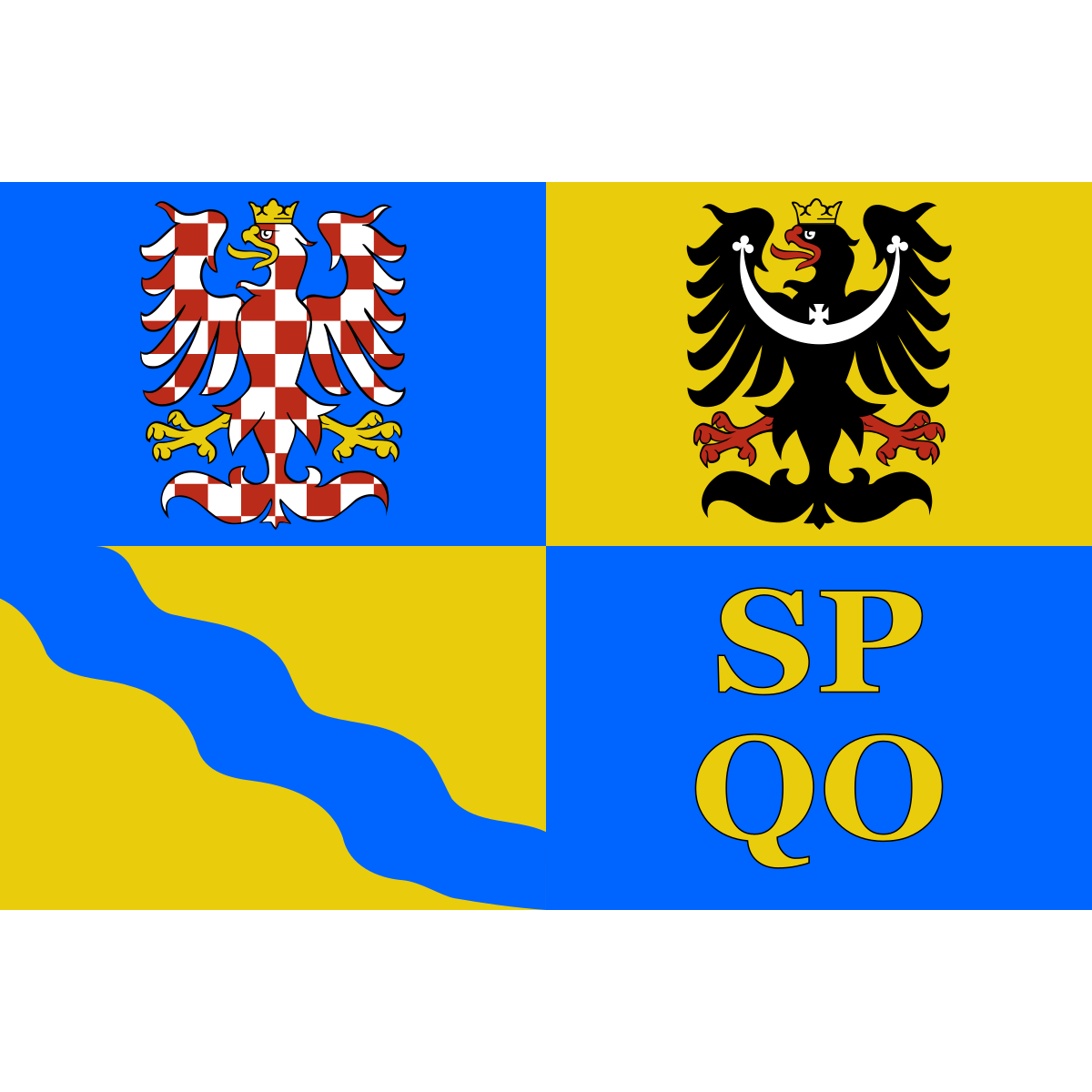 Vlajka kraje Olomoucký kraj