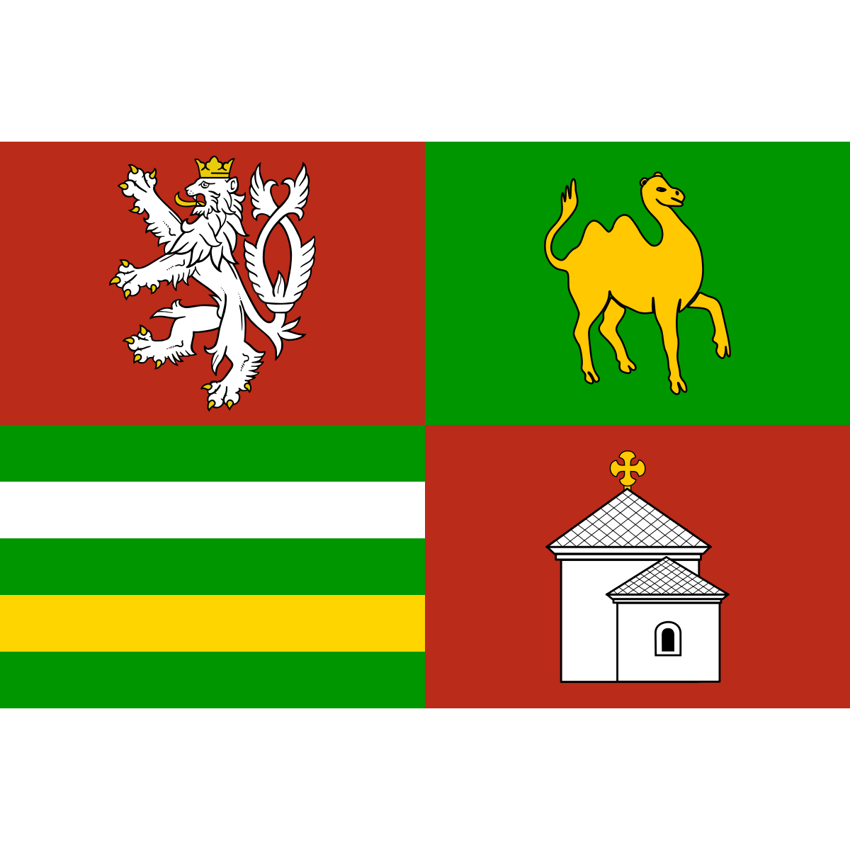 Vlajka kraje Plzeňský kraj