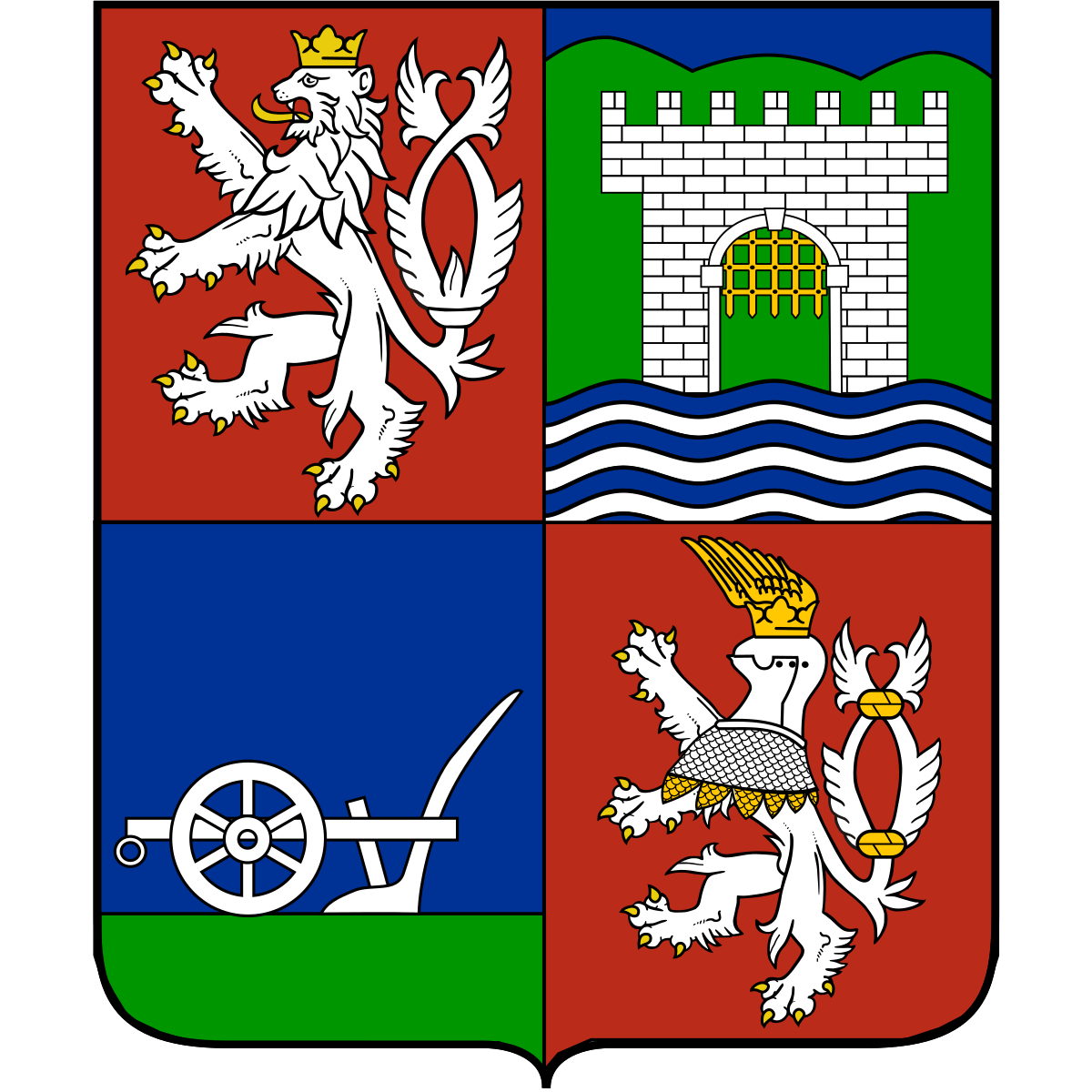 Znak kraje Ústecký kraj
