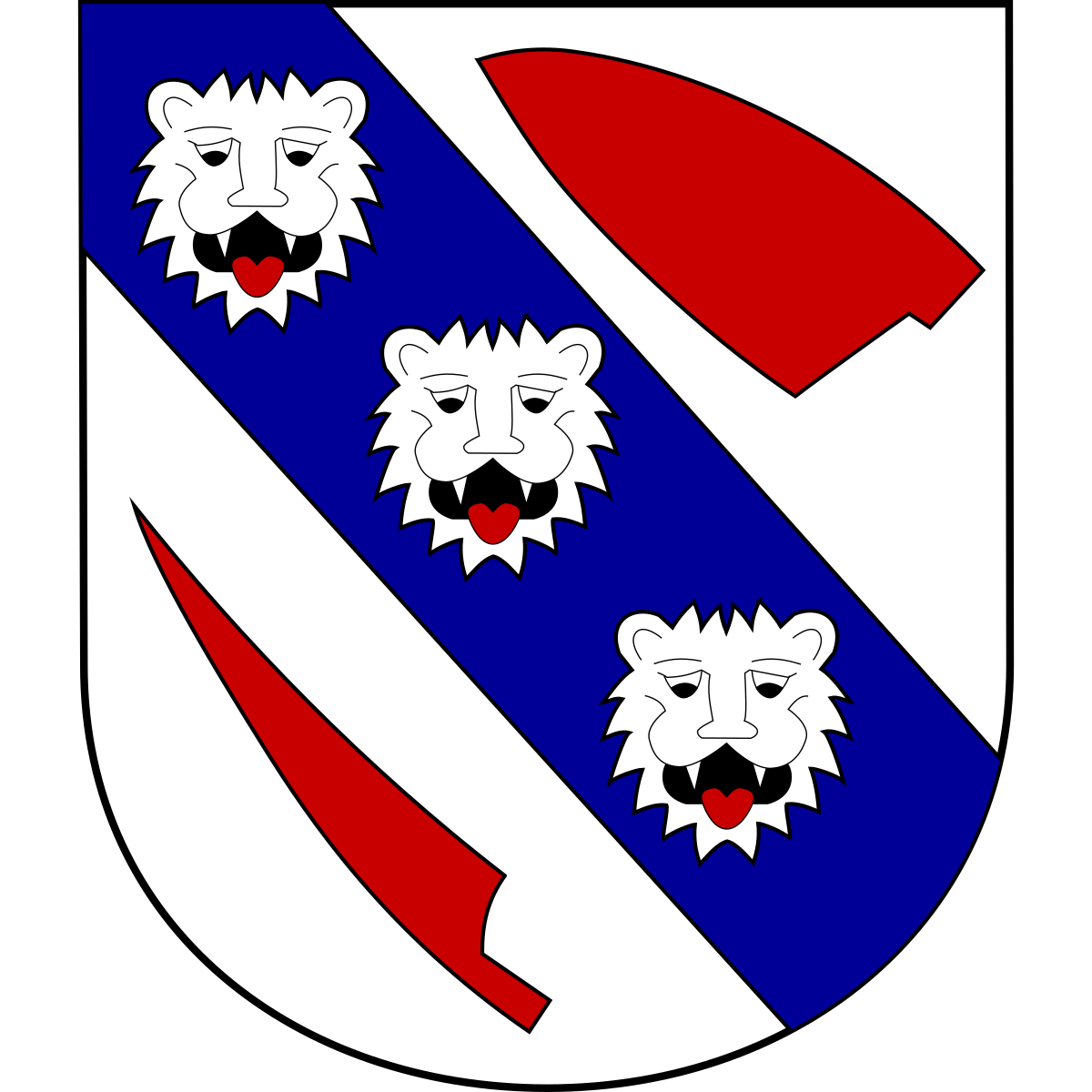 Coat of arms of Albrechtice, Pardubice Region
