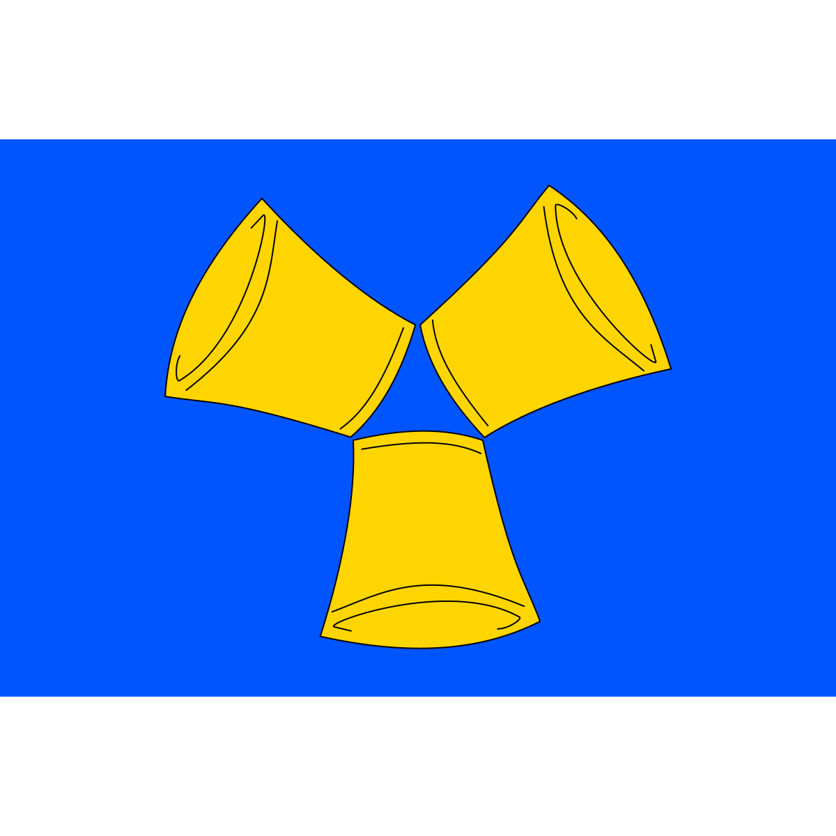 Flag of Alexovice, South Moravian Region