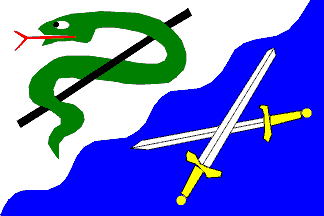 Flag of Amerika, Liberec Region