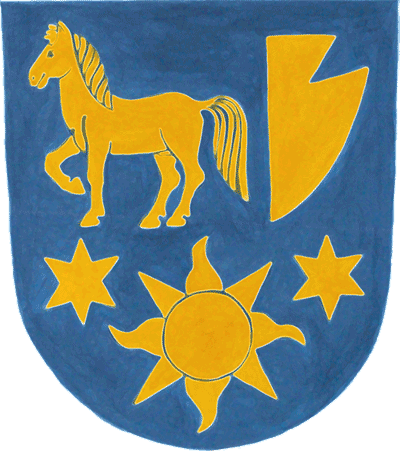 Coat of arms of Bačetín, Hradec Králové Region