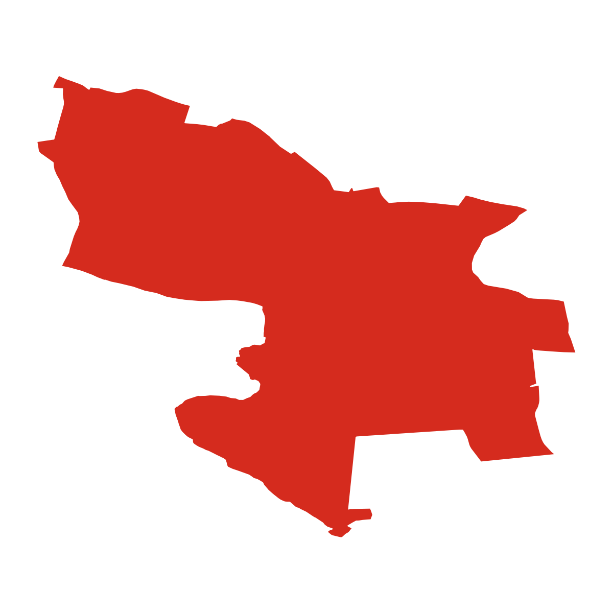 Bačkovice boundary map