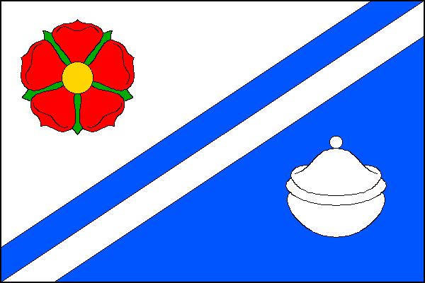 Flag of Barbora, South Bohemian Region