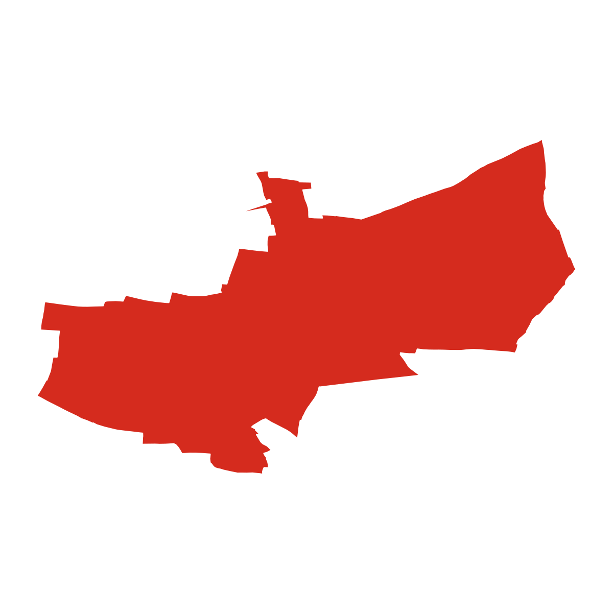 Bašť boundary map