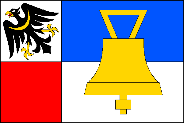 Flag of Bašť, Central Bohemian Region