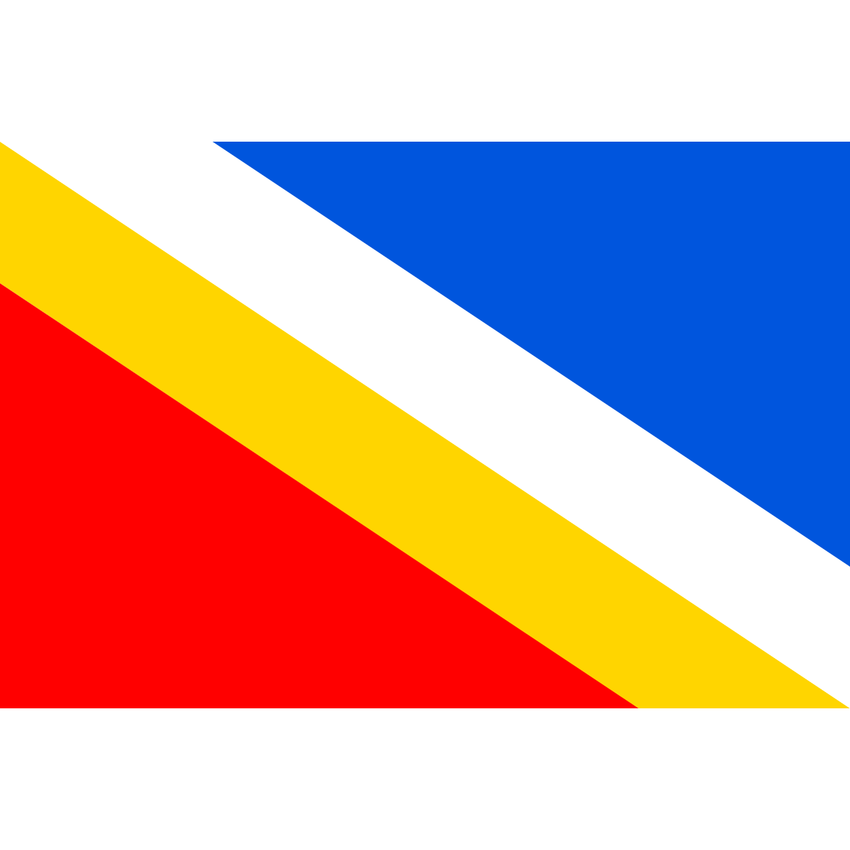 Flag of Batelov, Vysočina Region