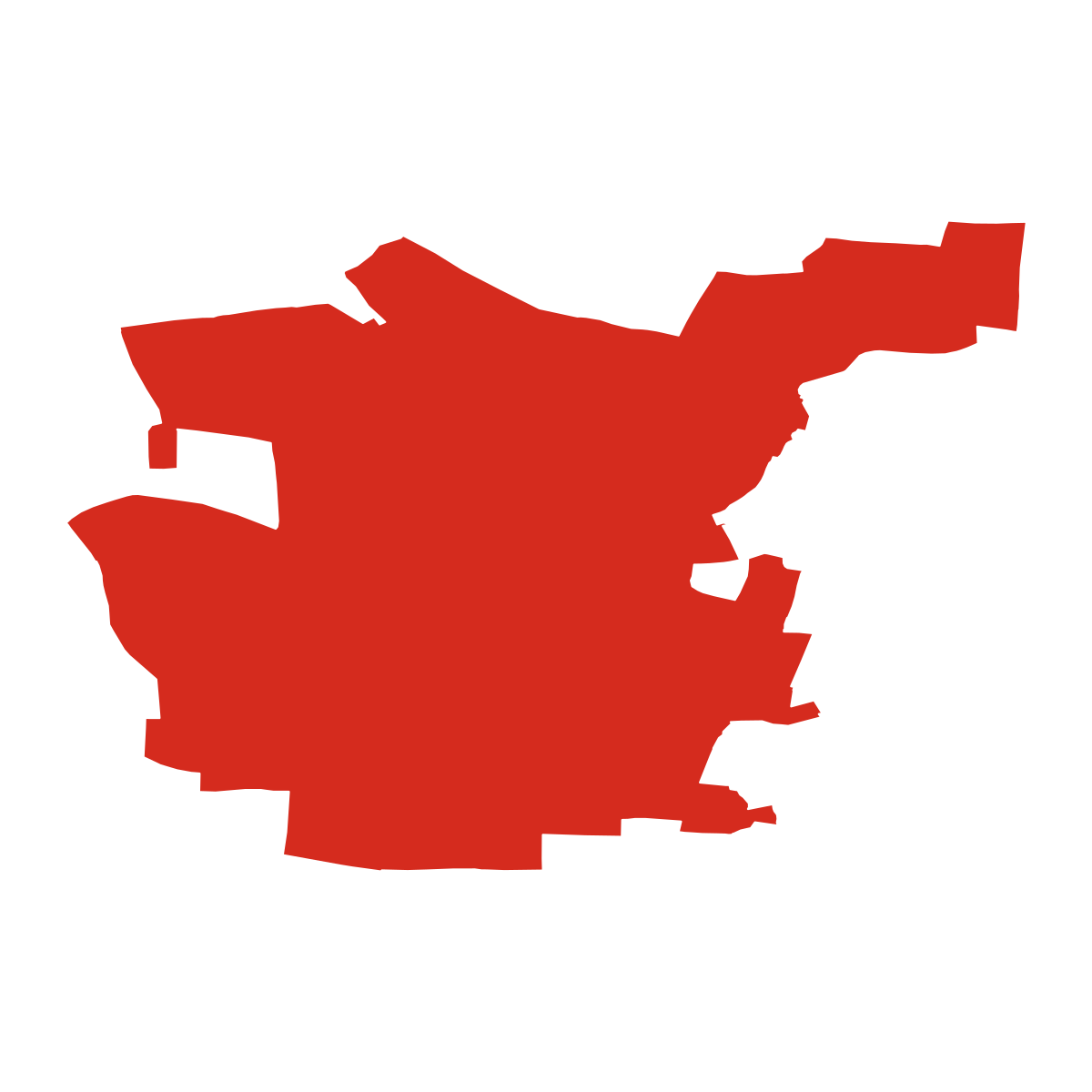 Bečice boundary map