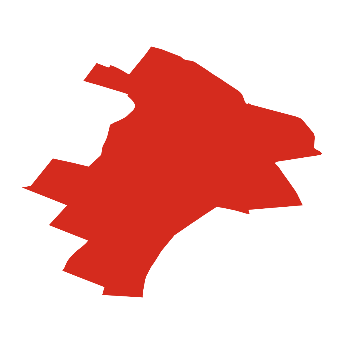 Bedihošť boundary map