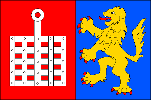 Flag of Bednárňa, Zlín Region
