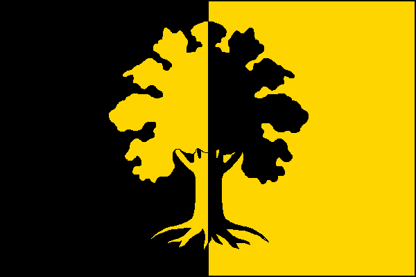 Vlajka obce Běhánky, kraj Ústecký kraj