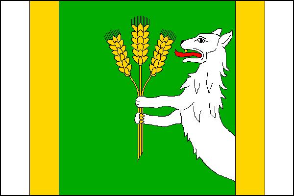 Flag of Bergov, Olomouc Region