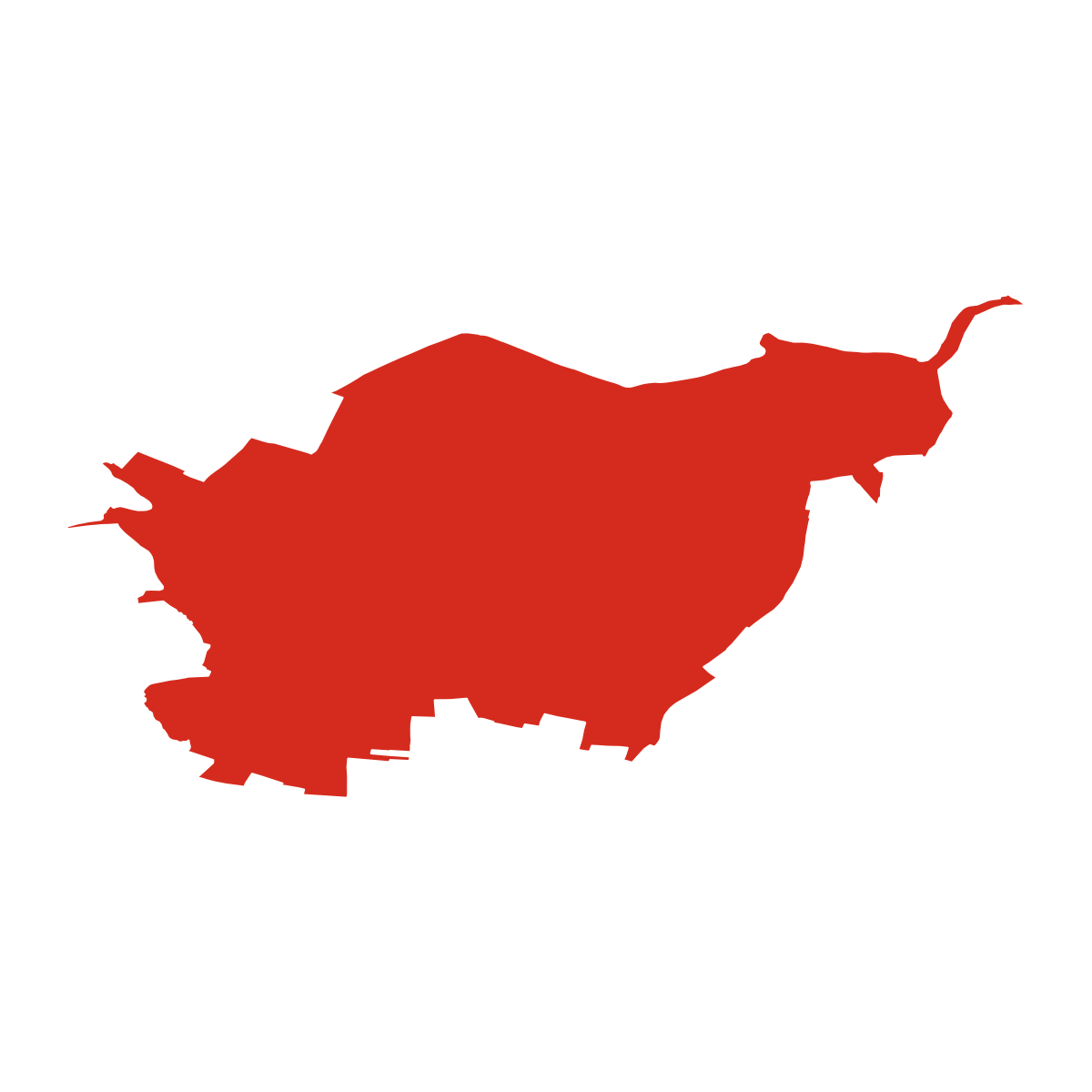 Bezno boundary map