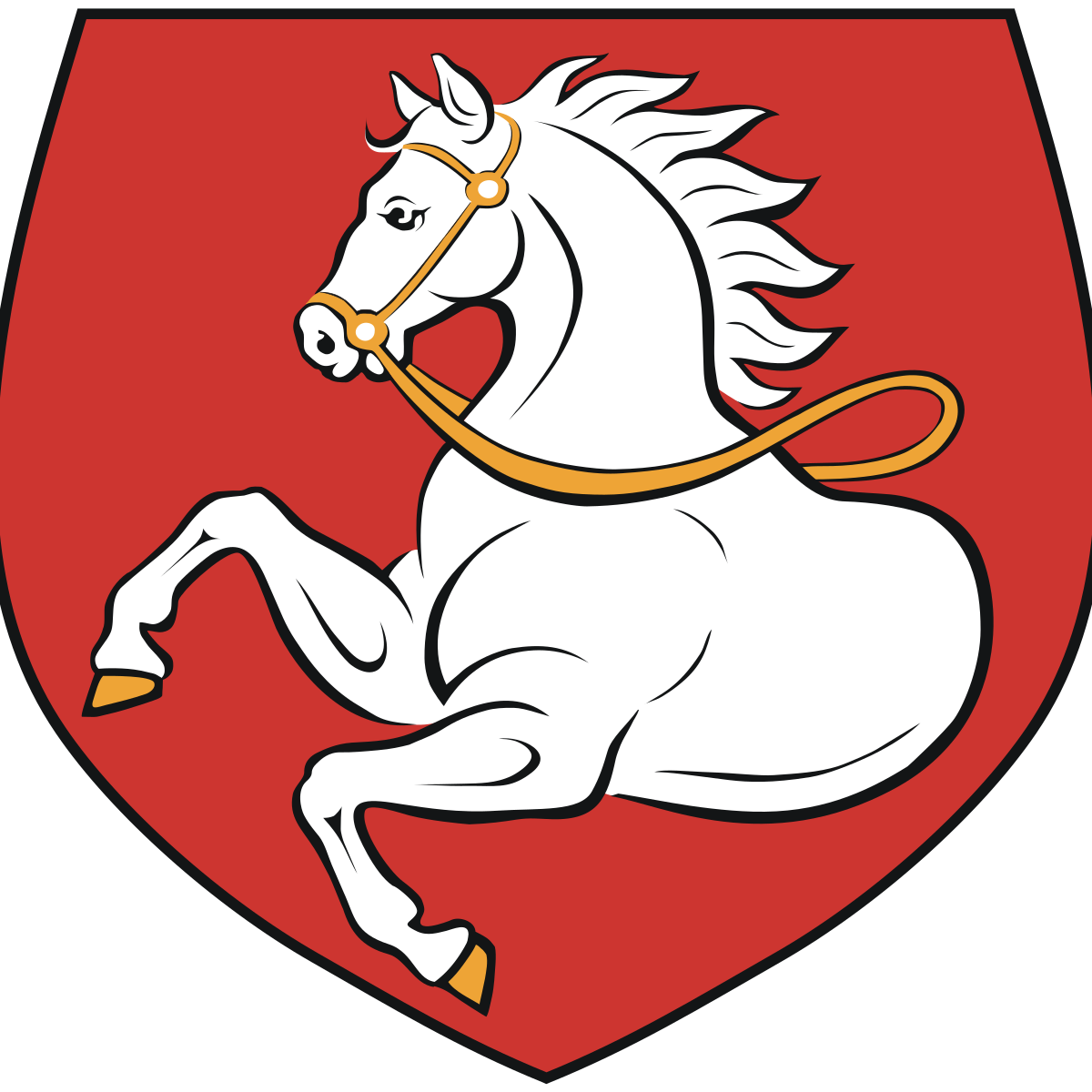 Coat of arms of Bílé Předměstí, Pardubice Region