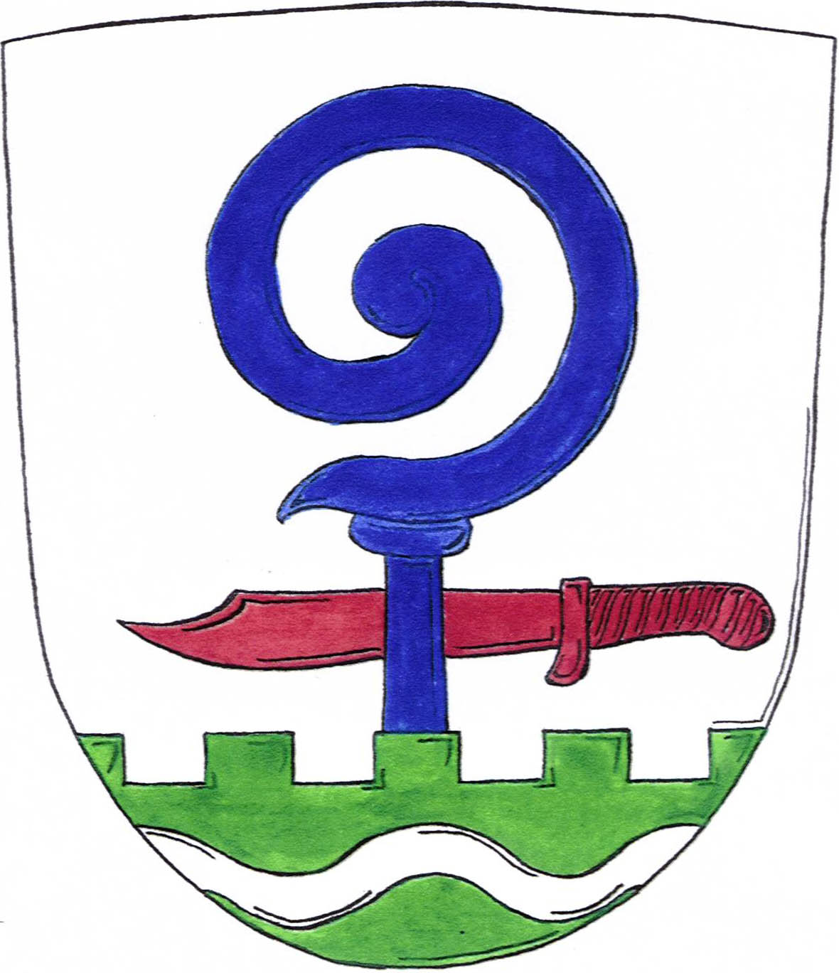 Coat of arms of Bílence, Ústí nad Labem Region