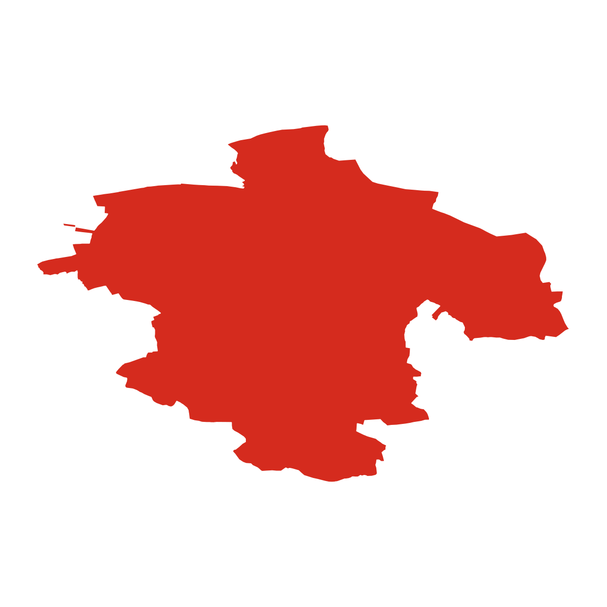 Bílenec boundary map