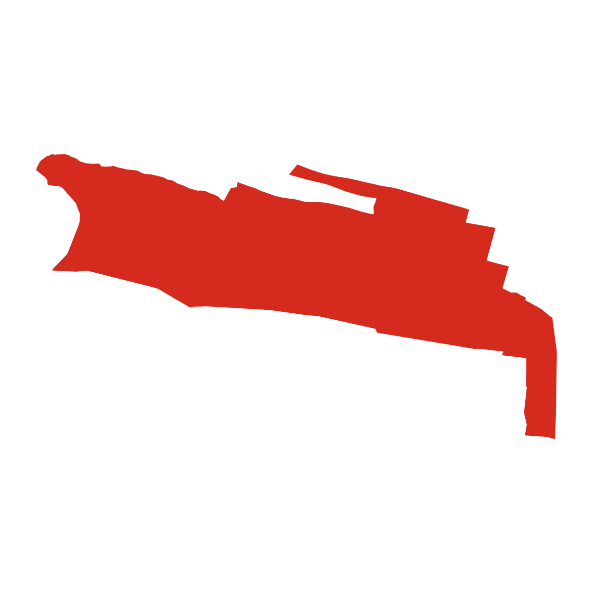 Bílovice-Lutotín boundary map