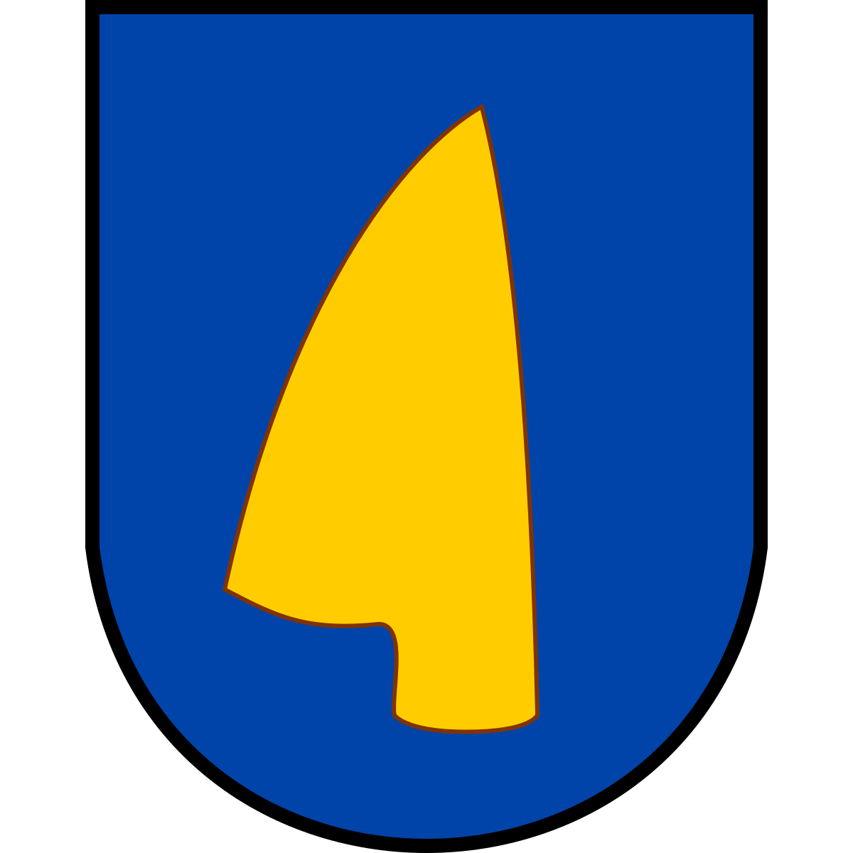 Coat of arms of Biskupice, Pardubice Region