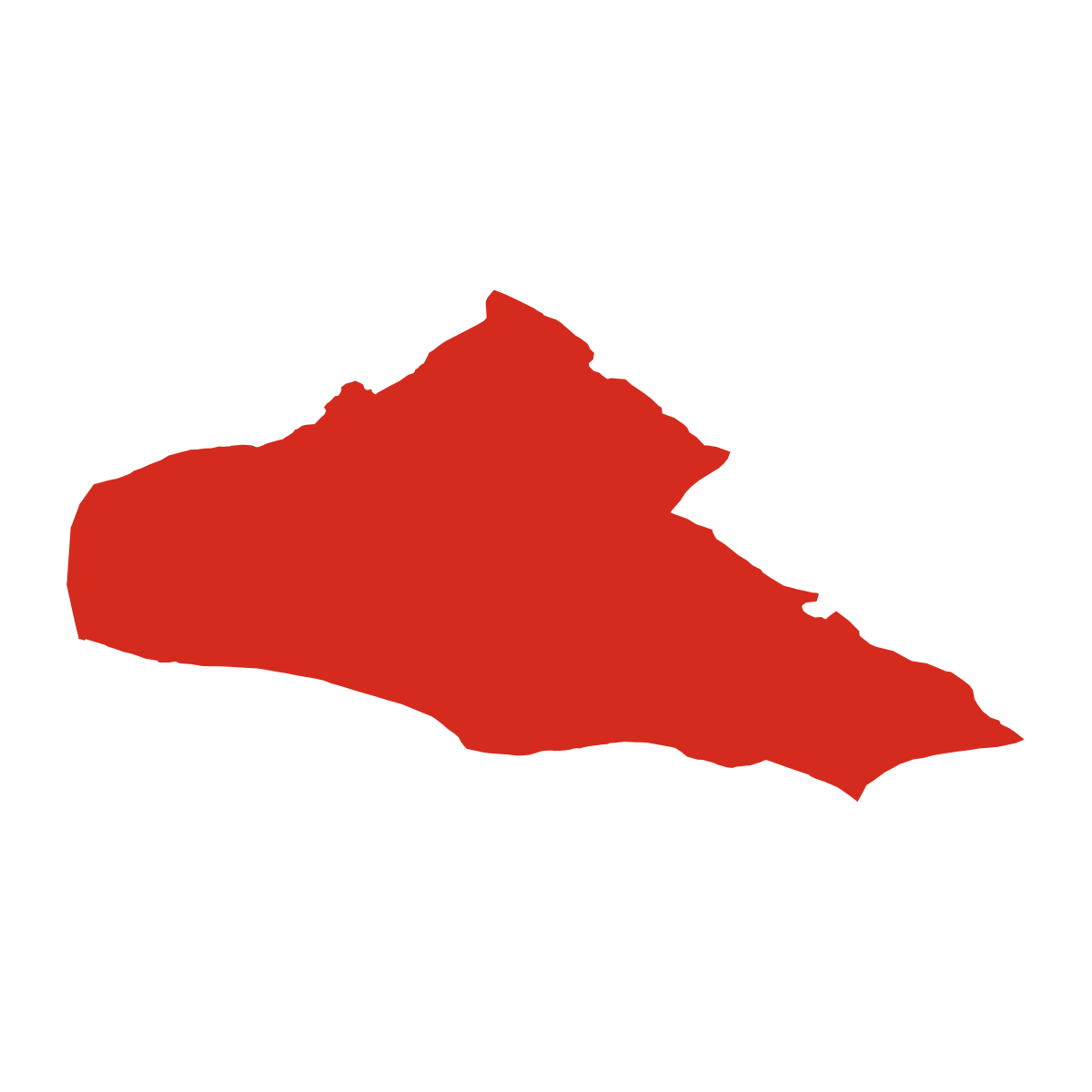 Biskupice boundary map