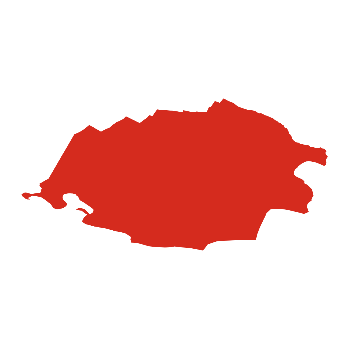 Biskupice-Pulkov boundary map