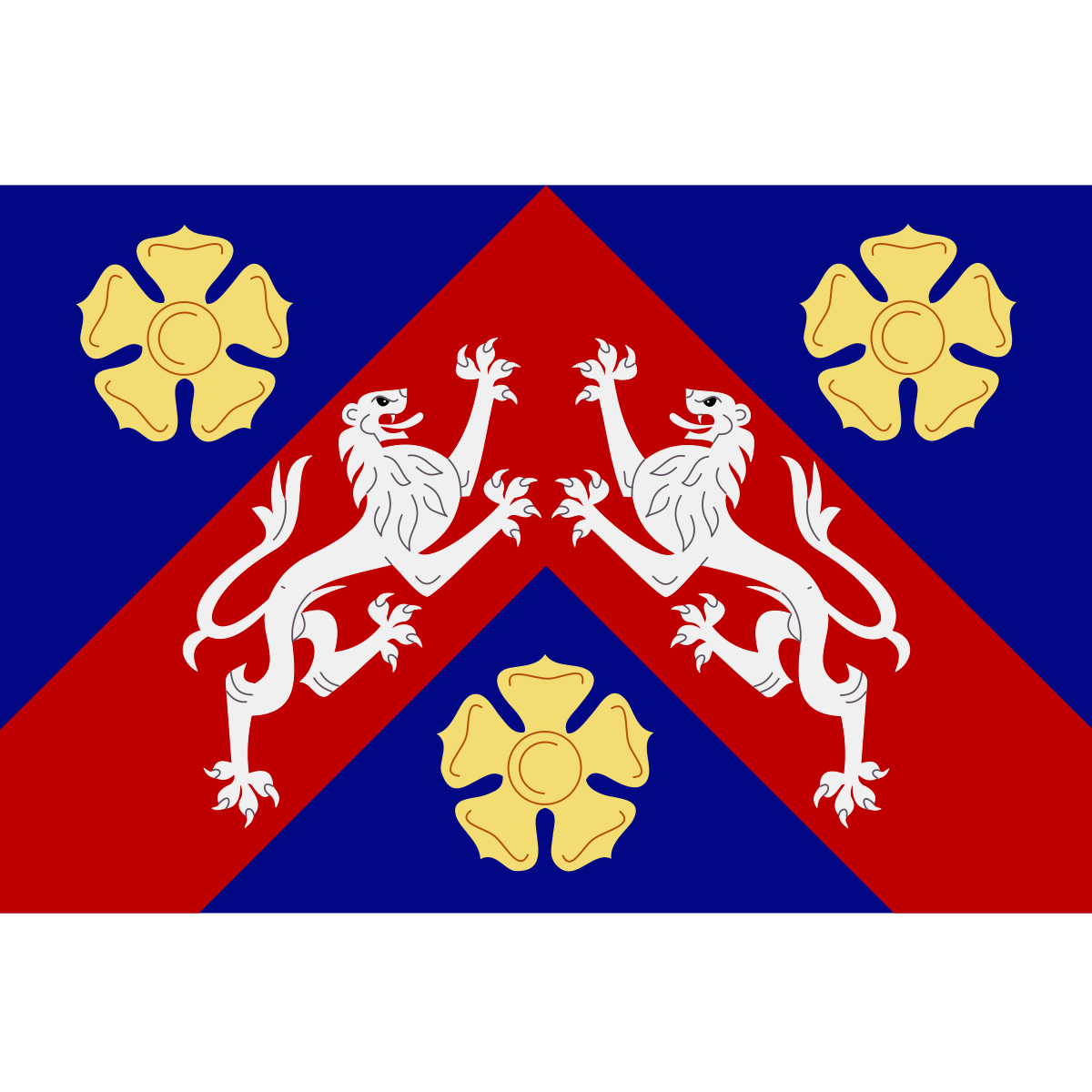Flag of Biskupice-Pulkov, Vysočina Region