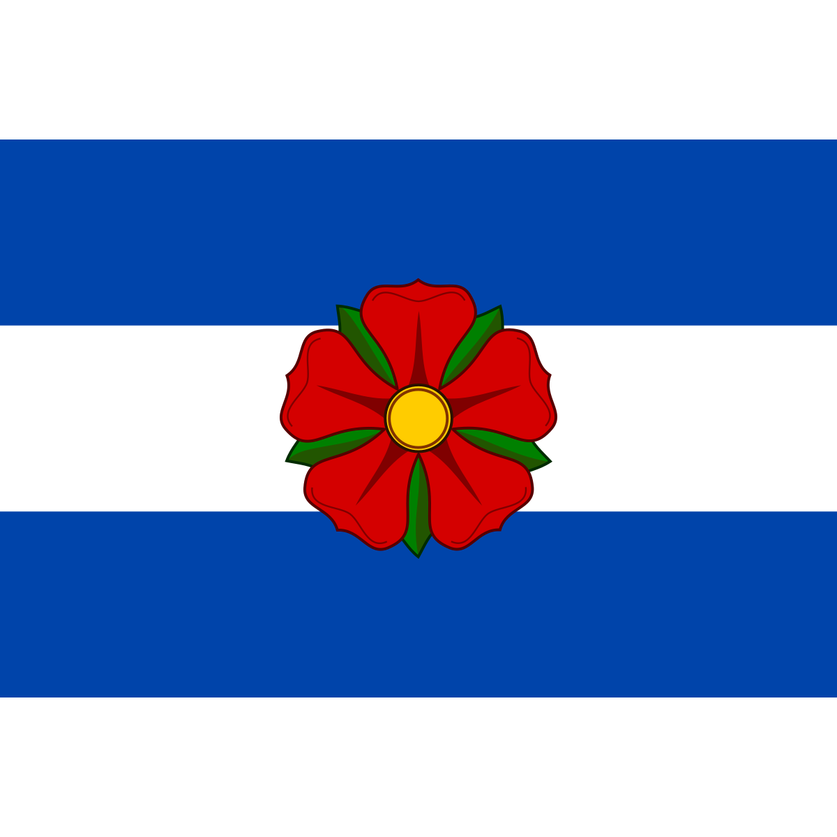Flag of Blatná, South Bohemian Region