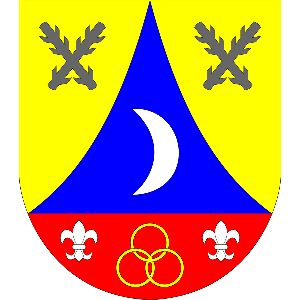 Coat of arms of Blatnice, Vysočina Region