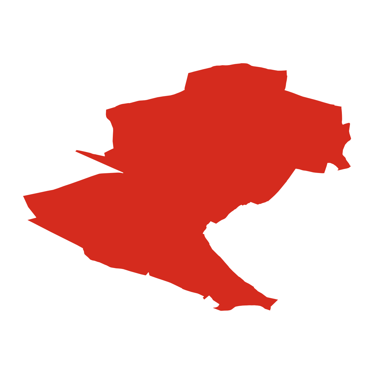Blatnice boundary map
