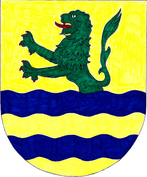 Coat of arms of Blažejovice, South Bohemian Region