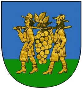 Coat of arms of Blučina, South Moravian Region