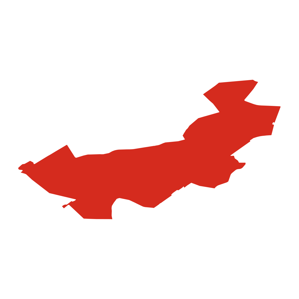 Bochoř boundary map