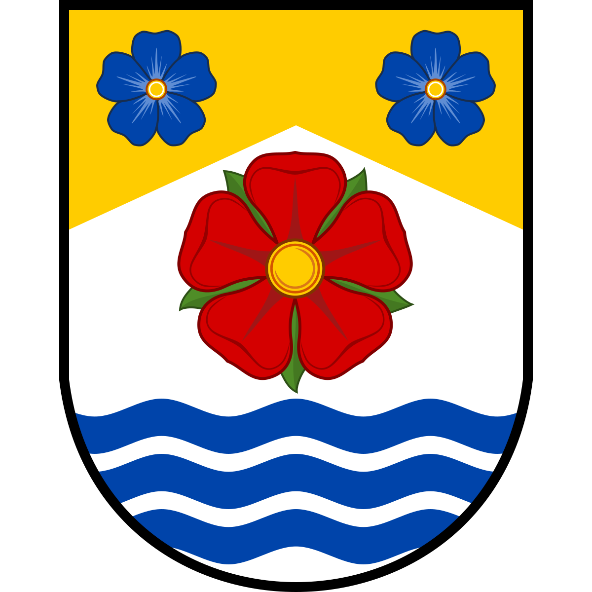 Coat of arms of Bohdalín, Vysočina Region