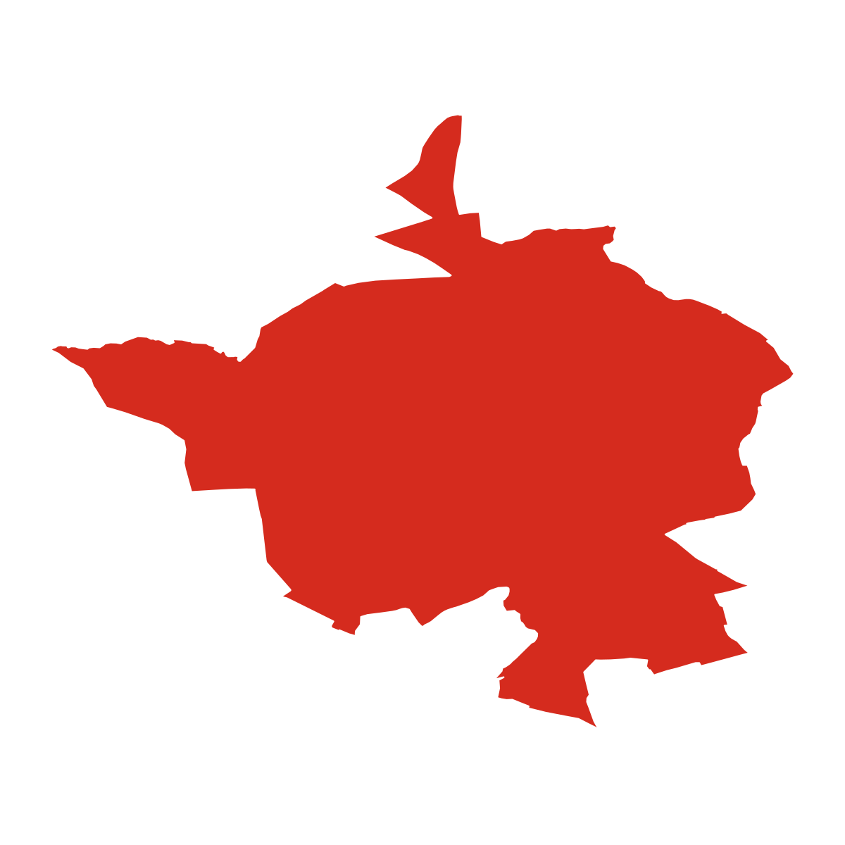 Bohemia boundary map