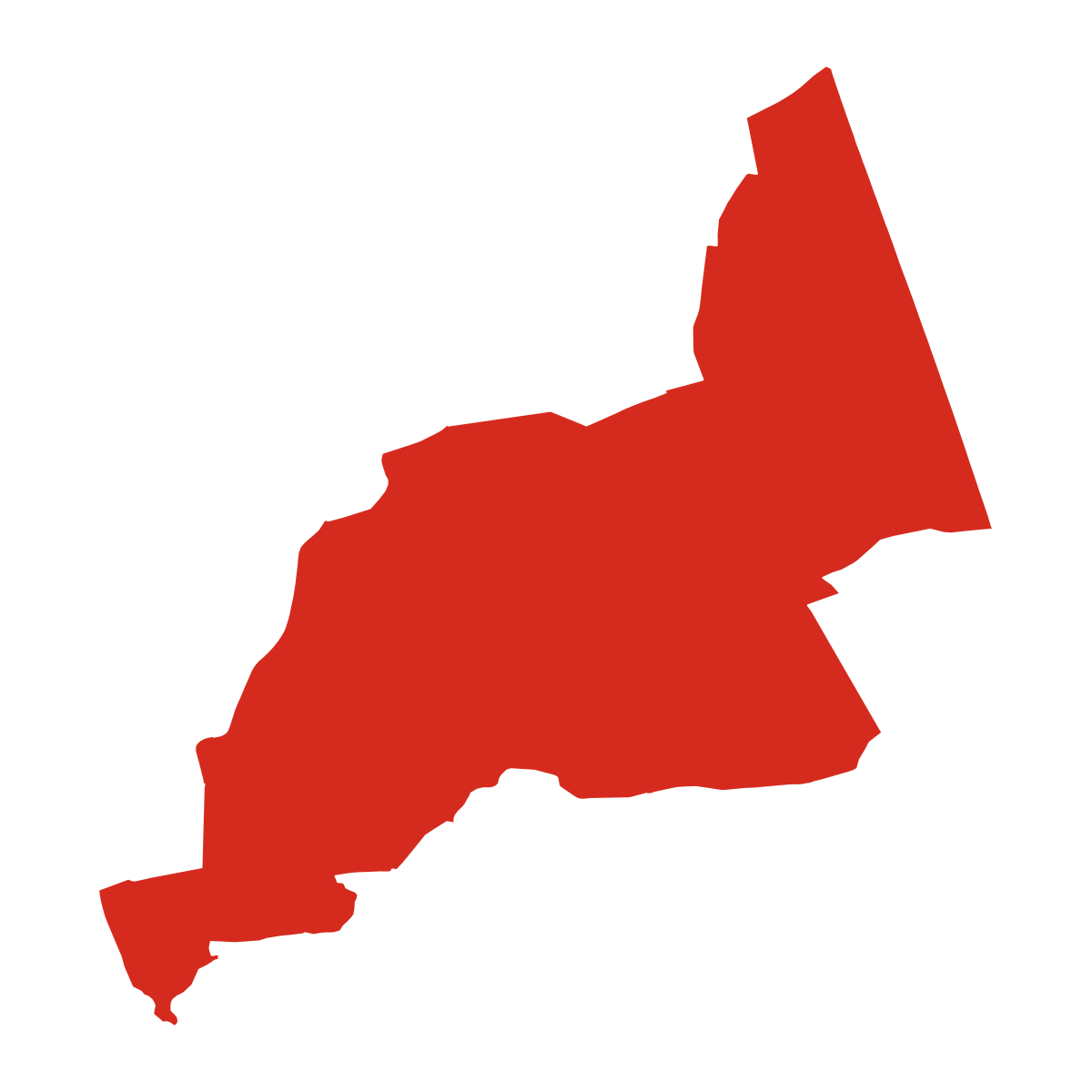 Bohuňovice boundary map