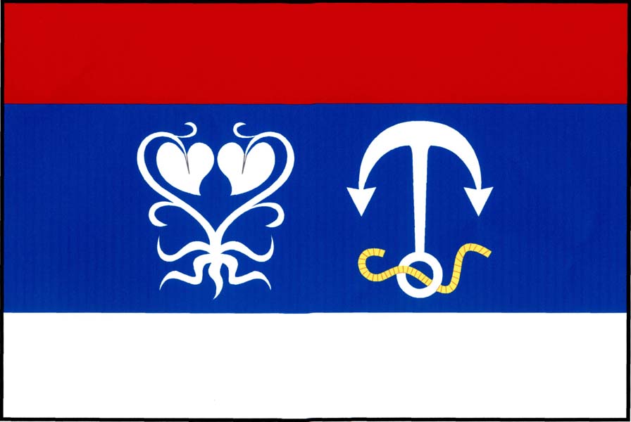 Flag of Bohuslavice, Hradec Králové Region