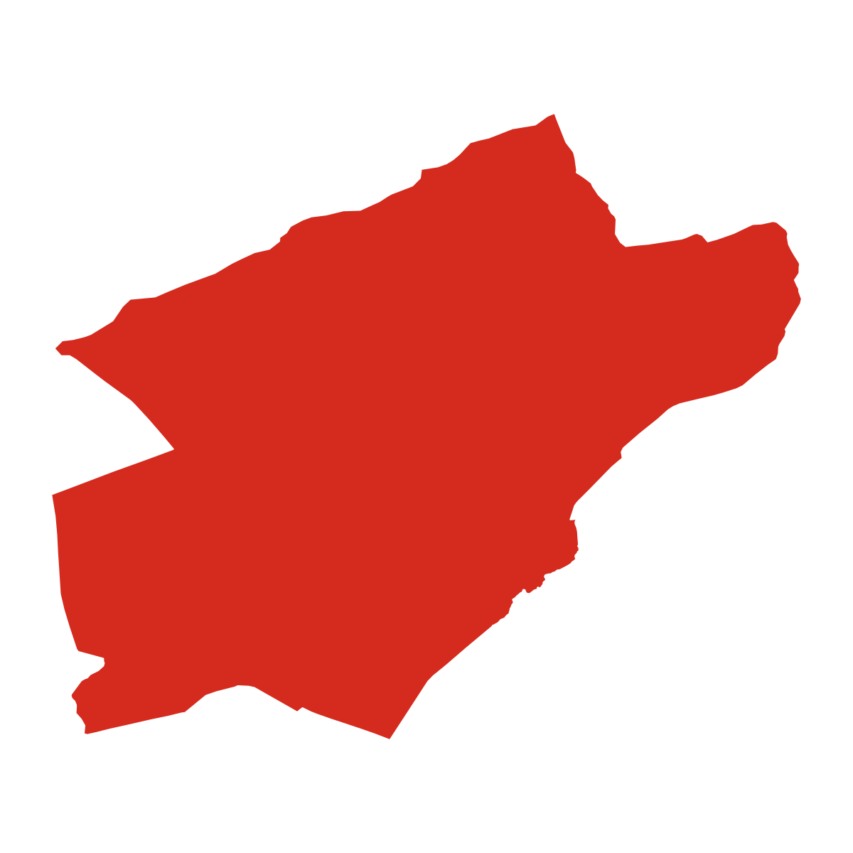 Bohuslávky boundary map