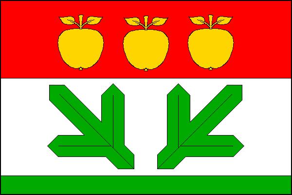 Flag of Boleboř, Ústí nad Labem Region