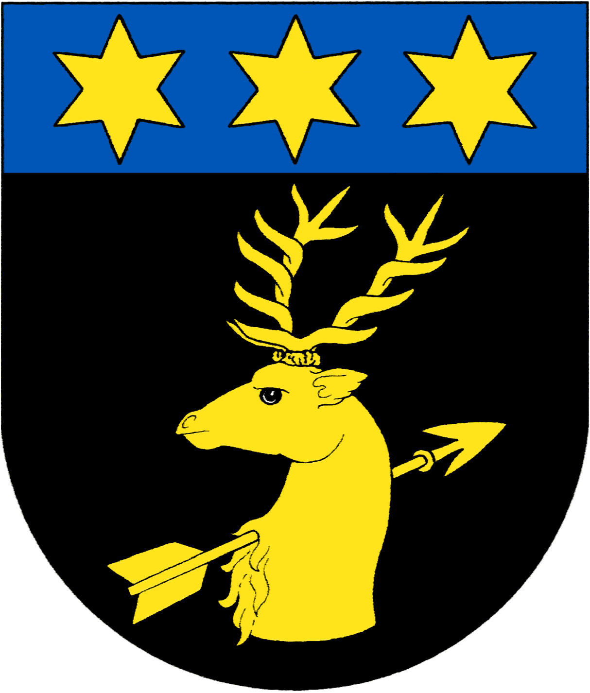 Coat of arms of Bořanovice, Central Bohemian Region