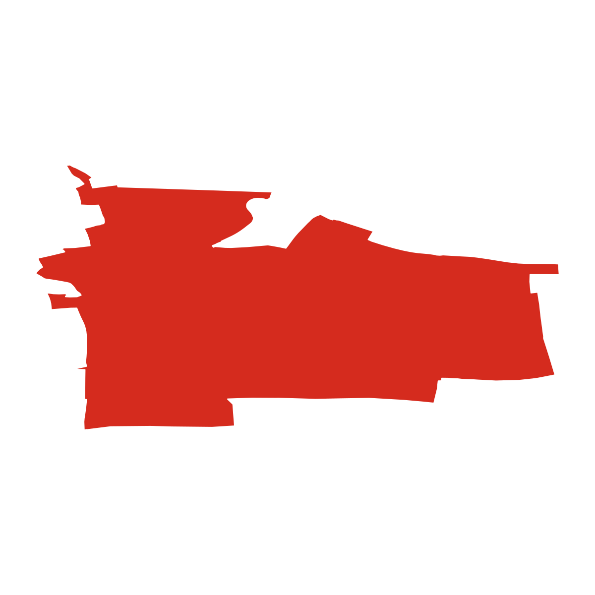 Bořanovice boundary map