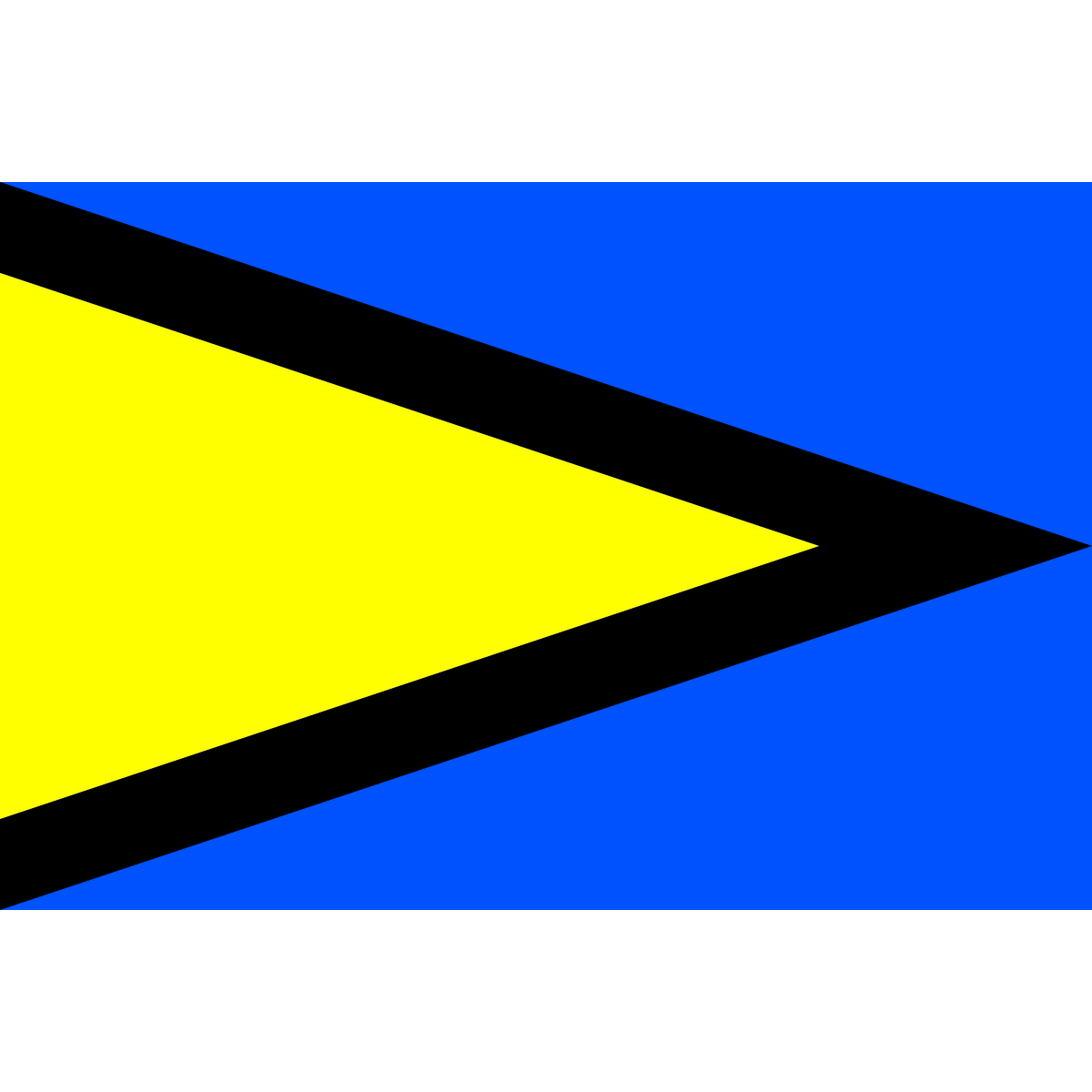 Flag of Bořanovice, Central Bohemian Region