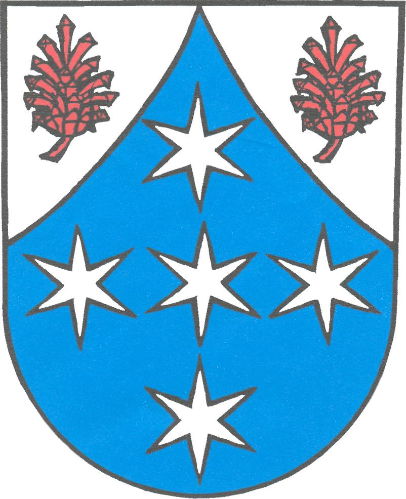 Coat of arms of Borovník, South Moravian Region