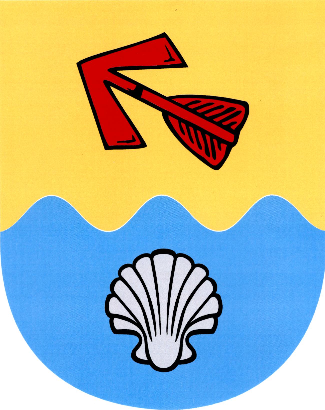 Coat of arms of Boršov nad Vltavou, South Bohemian Region