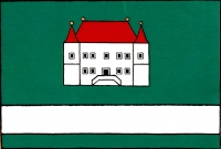 Flag of Boskovštejn, South Moravian Region