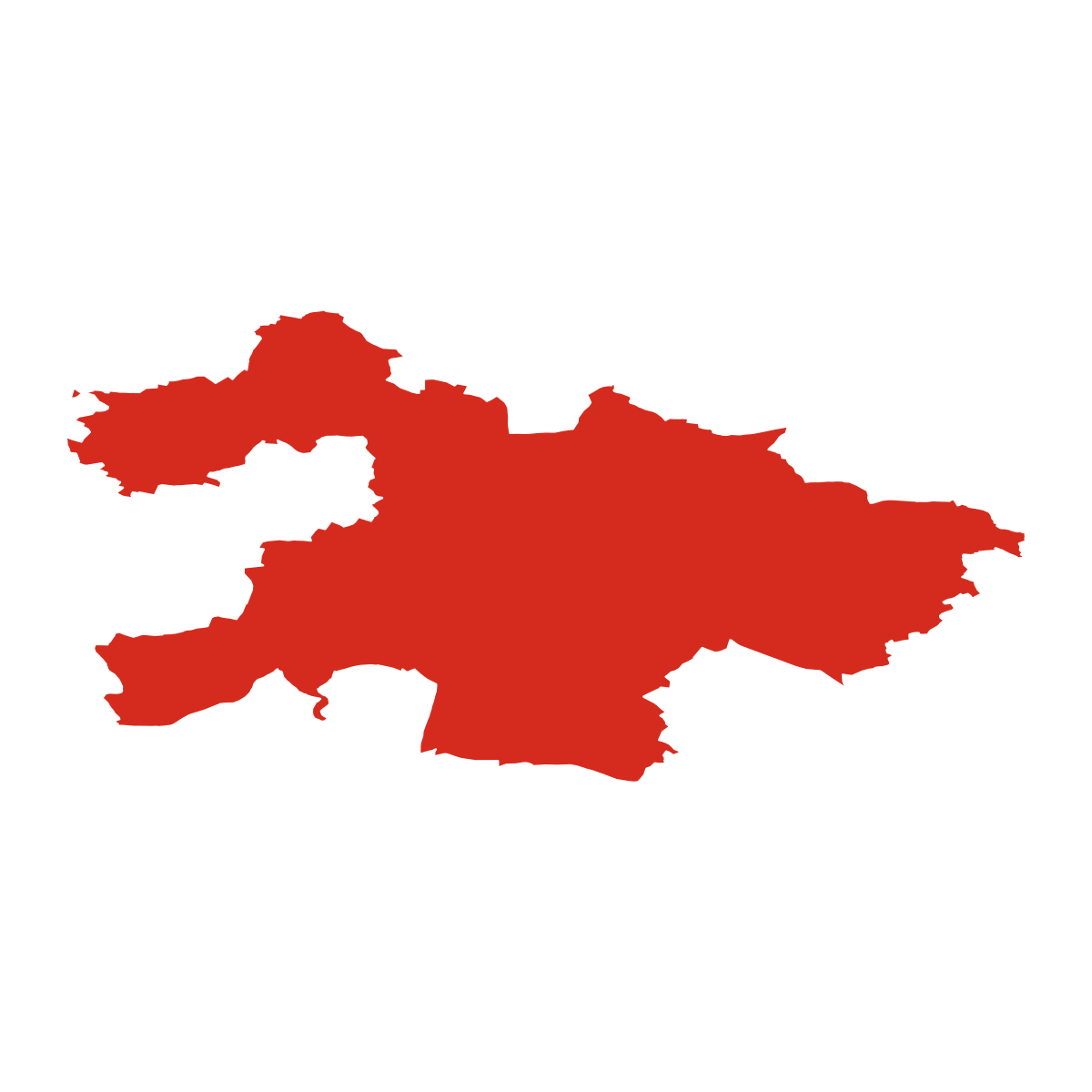 Boušice boundary map