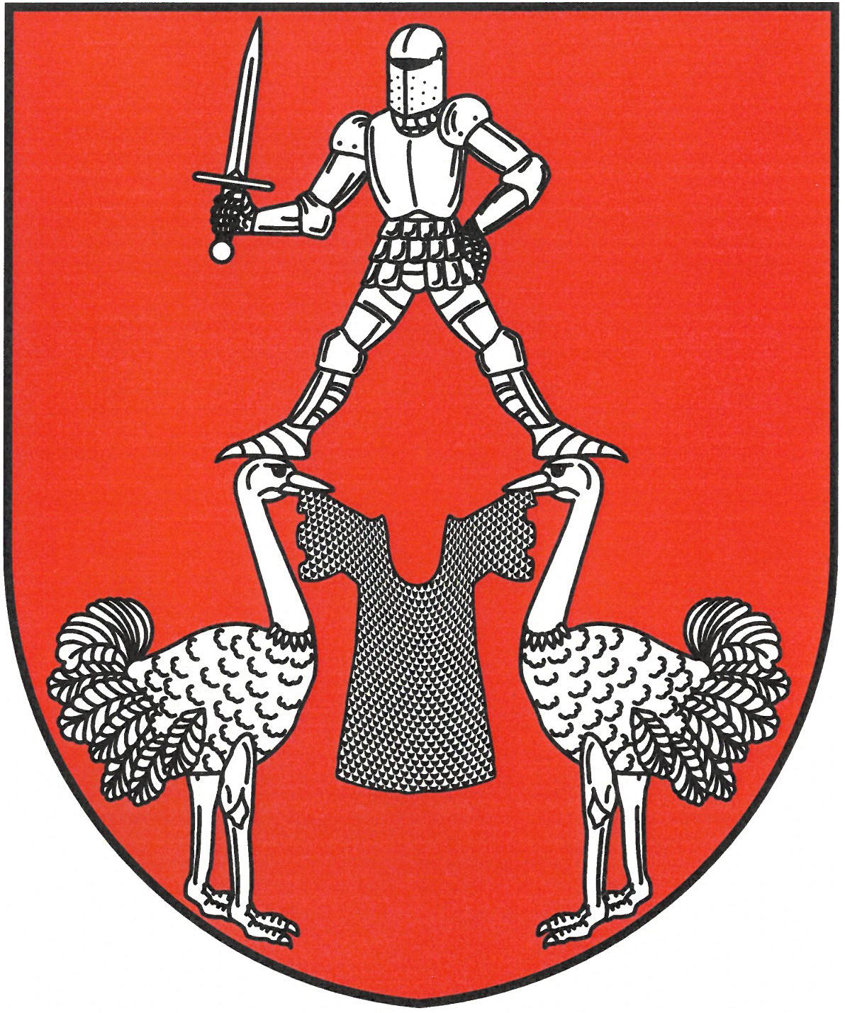 Coat of arms of Božkov, Central Bohemian Region