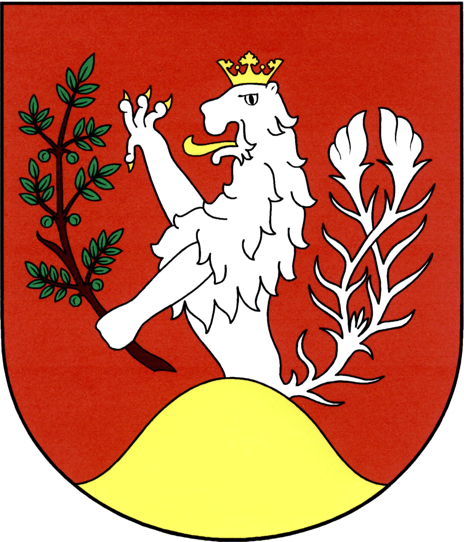 Coat of arms of Brázdim, Central Bohemian Region