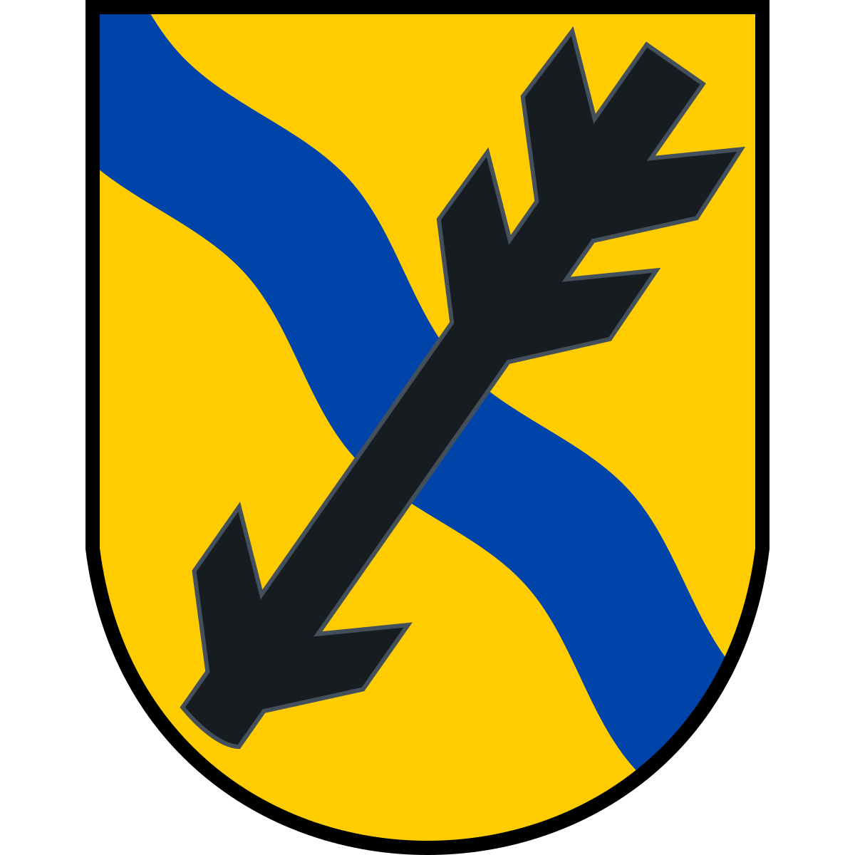 Coat of arms of Břevnice, Vysočina Region
